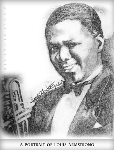 A Portrait of Louis Armstrong