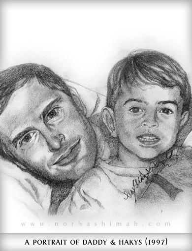 A Portrait Daddy and Hakys