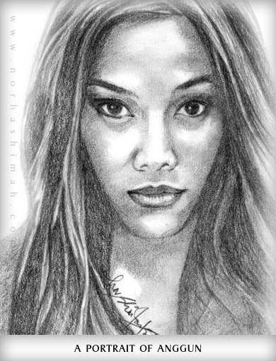 A Portrait of Anggun